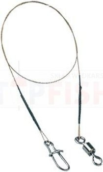 Jaxon Sumato Wire Leaders - 8kg / 30cm / 2x