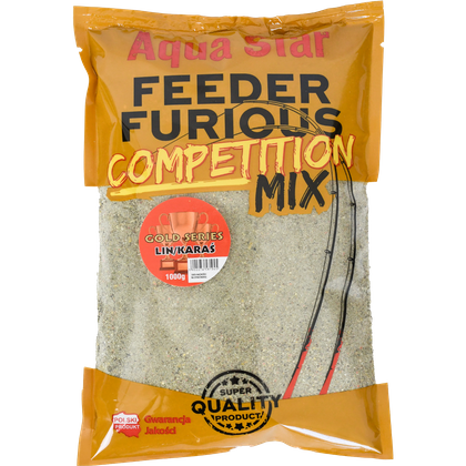 Zanęta Aqua Star Feeder Furious GOLD SERIES Lin/Karaś 1kg