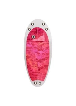 Flasher VK-SALMON 8" - 20 cm CLEAR/pink