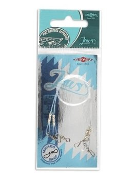 Mikado Przypon Stalowy Jaws Strong 25cm - 18kg / 2pcs