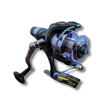 Zestaw Na Karpia - Jaxon 2x Zaffira 3,6m, 2x Kołowrotki FL DA5000L, Stojak