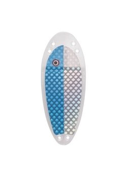 Flasher VK-SALMON 6" - 15 cm UV/blue/silver