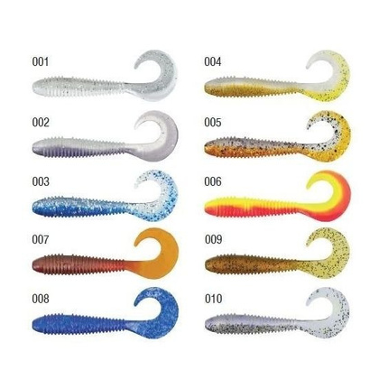 Konger Grubber Twist 5cm / 08 - 8szt