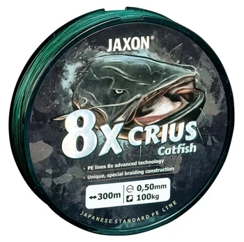 Plecionka Crius 8X Catfish Green 0,37mm 300m