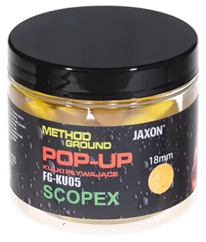 Jaxon Method Ground Scopex Pop-Up Kugeln 50g / 18mm
