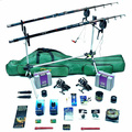 Zestaw Karpiowy Tele Carp - Jaxon Wędki 3,3m, Kołowrotki Satori, Rod Pod, Torba