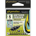 Kamatsu Method Feeder Specialist 8 Czarny Nikiel Oczko