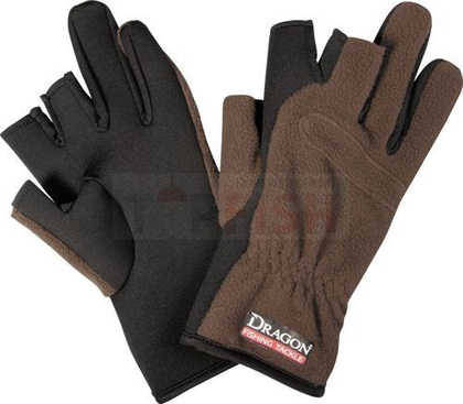 Dragon Rękawiczki Polar - Neopren  3-Finger Cut