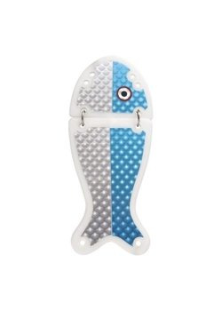 Flasher VK-SALMON 2 6.5" - 16.5 cm GLOW/blue/silver