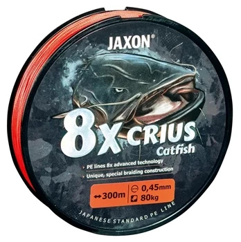 Crius 8X Catfish Orange 0,37mm 300m