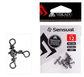 Jaxon Barrel Swivel W/Snap Interlock - 14 / 10kg / 10x