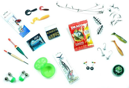 Zestaw Wędkarski Promo Spinn-Spławik-Grunt 3 Wędki, 3 Kołowrotki, Pokrowiec