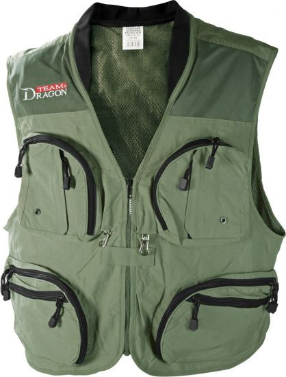 Fishing Vest TEAM Dragon M