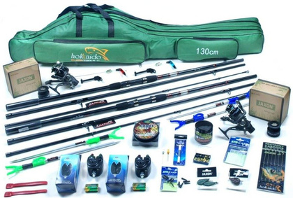 Zestaw Wędkarski Karpiowy - Jaxon Wędki 3,3m, Kołowrotki Magnet Carp, Pokrowiec