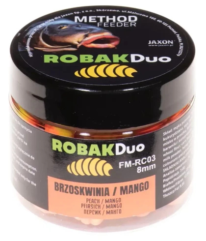 Worm Duo Peach/Mango 25g 8mm