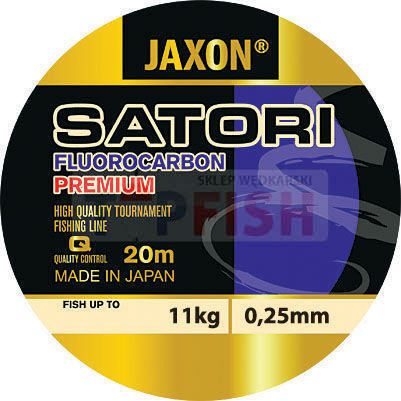 Jaxon Satori Fluorocarbon Premium Line - 0,12mm / 20m