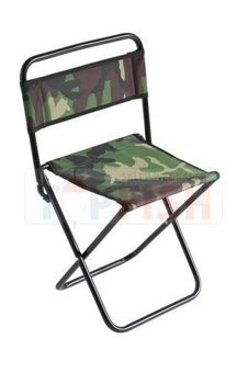 Mikado Fishing Chair 30x38x59 cm / Camouflage