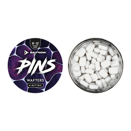 WAFTERS METHOD FEEDER - PINS N-BUTYRIC ROZ.HOOK 8-12 12g - op.1szt.