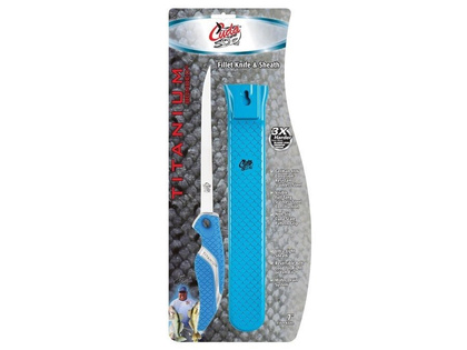 Cuda 7” Fillet Knive With Cover - 18cm