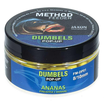 Jaxon Dumbels Pop-Up Method Feeder Ananas - 30g - 8/10mm