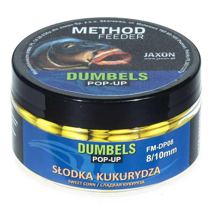 Jaxon Dumbels Pop-Up Method Feeder Słodka Kukurydza - 30g - 8/10mm