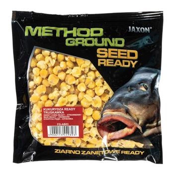 Jaxon Kukurydza Method Ground Ready Truskawka - 500g