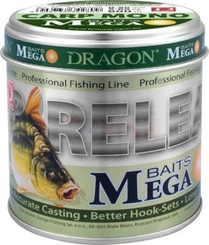 Dragon Monofile Schnur MEGABAIT Carp Mono 600m-0.35mm-12.7kg
