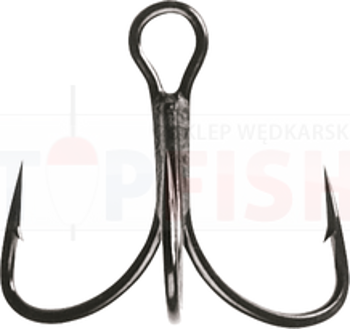 Mustad Treble Ultra Point TG76NP-BN - 2/0 - 6pcs.