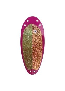 Flasher VK-SALMON 8" - 20 cm RED/crushed pearl