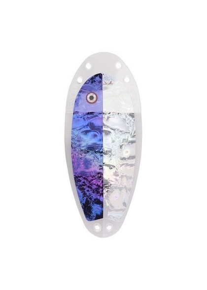 Flasher VK-SALMON  8" - 20 cm UV/purple/silver