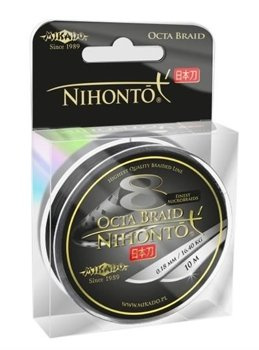 Mikado Braid Nihonto Octa Braid 0,08mm - 10m - Black