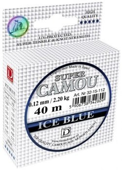 Dragon Mono Line SUPER CAMOU Ice Blue - 0.10mm - 40m