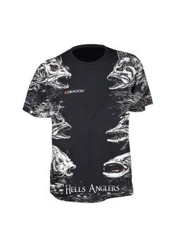 Dragon T-Shirt Hells Anglers Mix- S