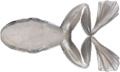 LIVE TARGET Freestyle Frog/Frog 2.0 Grey/White 5 cm - 1 pc.  Floating