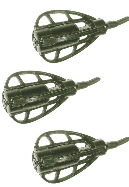 Konger Koszyk Metoda Zielony nr 1 - 35g Team Carp (opk. 3 szt)