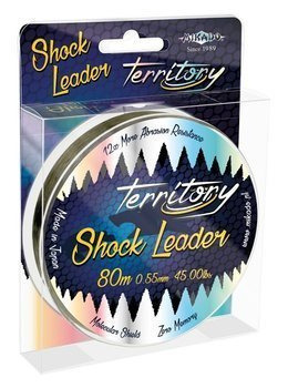 Mikado Przypon Strzałowy Territory Shock Leader 0.55mm / 45lbs - 80m / Green
