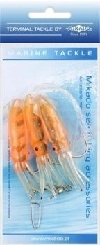 Mikado Set Sea - Squid Rig 7.5 cm - Hooks 3 x 4/0