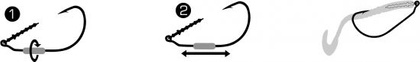 Mustad Haken SWIMBAIT z Obciążeniem  1/0