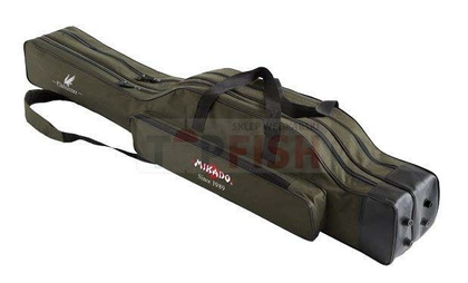 Mikado Pokrowiec Wędkarski 2-Komory 140cm- Zielony