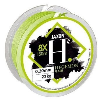 Jaxon Hegemon 8x Flash Braided Line - 0,25mm / 150m