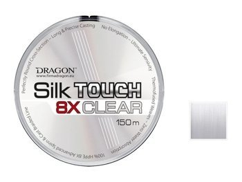Dragon Braid SILK TOUCH 8X CLEAR 0.08mm-6.45kg-150m
