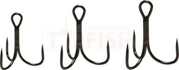 Owner Treble Hooks STBL15BC - 10 - 8x - Black
