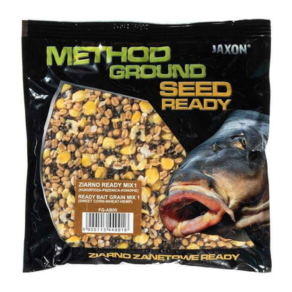 Jaxon Kukurydza Method Ground Ready Kukurydza-Pszenica-Konopie - 500g