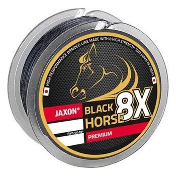 Jaxon Black Horse 8x Premium Braided Line - 0,12mm / 125m