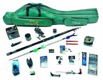 Zestaw Karpiowy Tele Carp - Jaxon Wędka 3,3m, Kołowrotek MF IFR6000, Pokrowiec