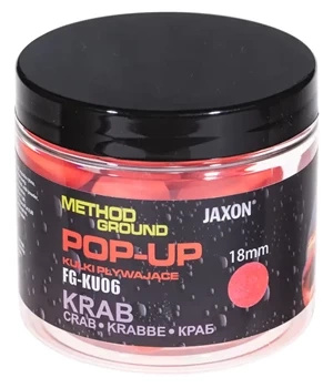 Jaxon Method Ground Crab Pop-Up Balls 50g / 18mm
