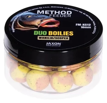 Kulki Duo-Boilies Method Feeder Wanilia/Scopex 40g 16mm