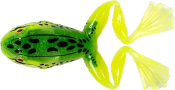LIVE TARGET Freestyle Frog/Frog 2.0 Chartreuse/Green 5 cm - 1 pc. Floating