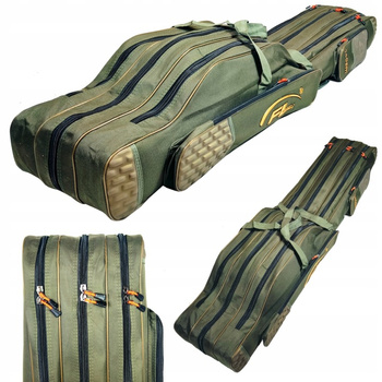 Mocny Usztywniany Wodoodporny Pokrowiec 3-Komory - 140cm