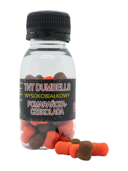 Dumbells TONĄCY Aqua Star 8 mm - Pomarańcza/Czekolada 35g